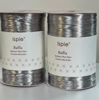Пряжа Raffia Ispie (220A Metallic gray); 100% Вискоза; 120г/250м